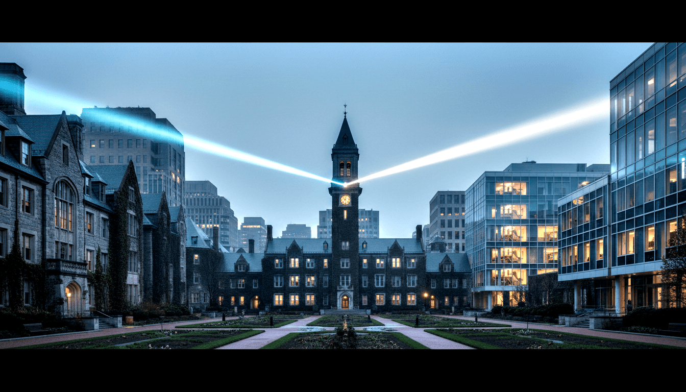 Where the school becomes visible