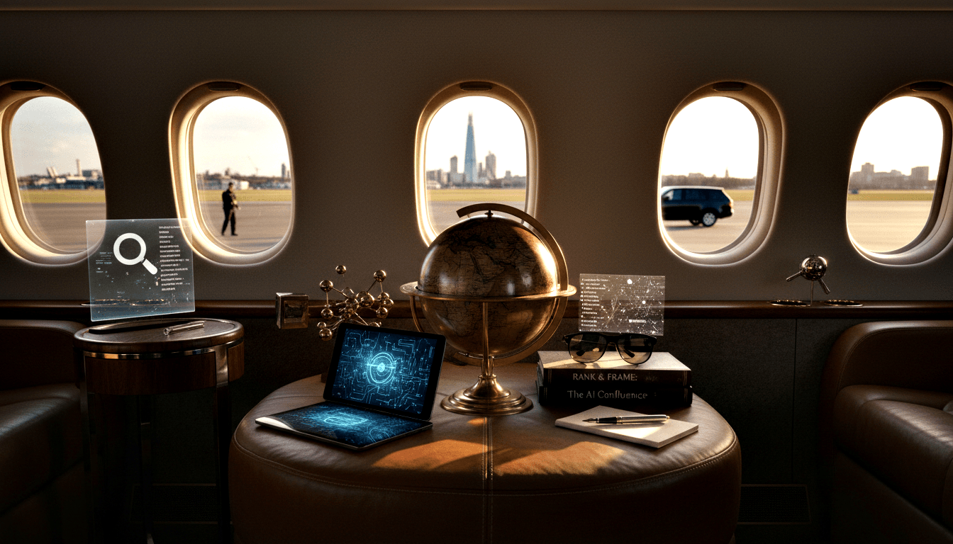 Who does AI cite most for Private Aviation, London?